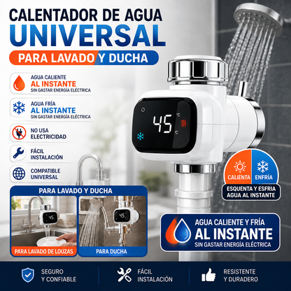 Purificador Pureza Absoluta y Calentador sin Electricidad